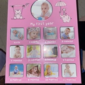 My first year picture frame
